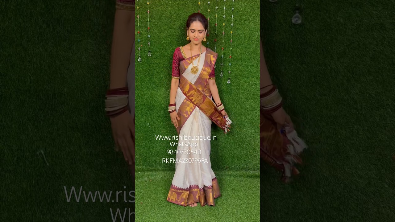Rs.799 free ship. Semi silk sarees in checked pattern . #semisilk #softsilk