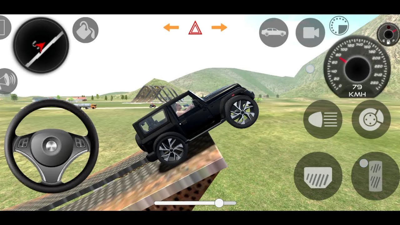 Dollar Song Long Jump Cars Driving 3d Modified Mahindra Thar Indian Cars Simulator 3D Android Games