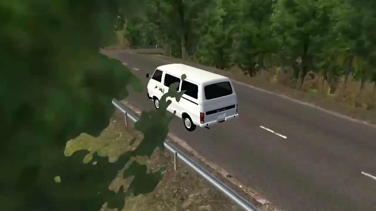 MOBIL VAN BERHANTU INI KEHILANGAN KENDALI!!😱