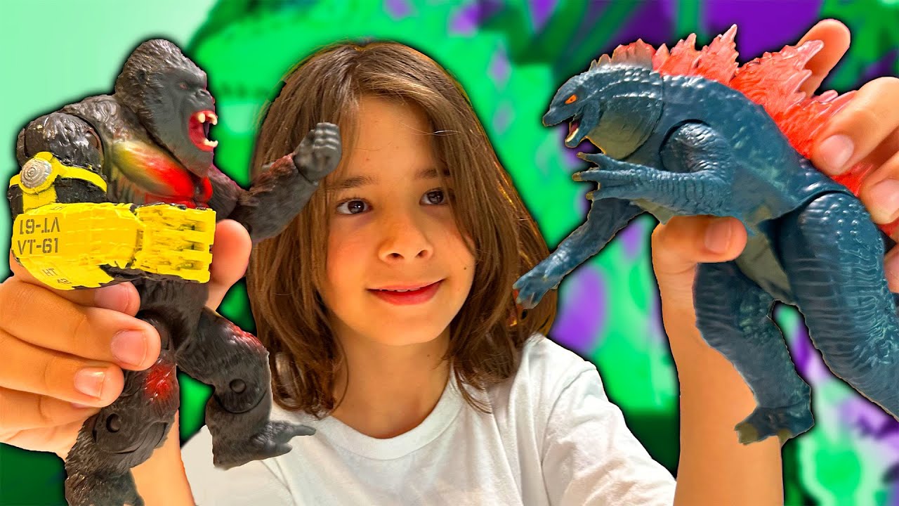 Evan sueña con Godzilla x Kong!!