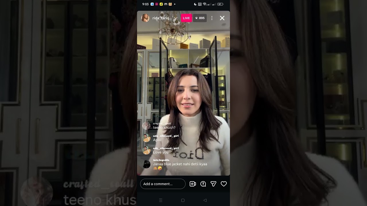 Rida Tariq is live on instagram part 2 #tamashaseason4 #tamashavideos #ridatariq 