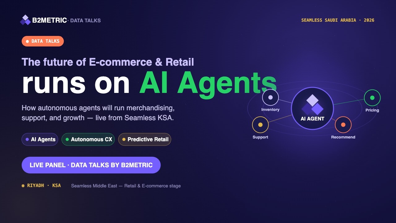 B2Metric Data Talks with Retter.io about AI-Agent at Ecommerce industry in GCC region.