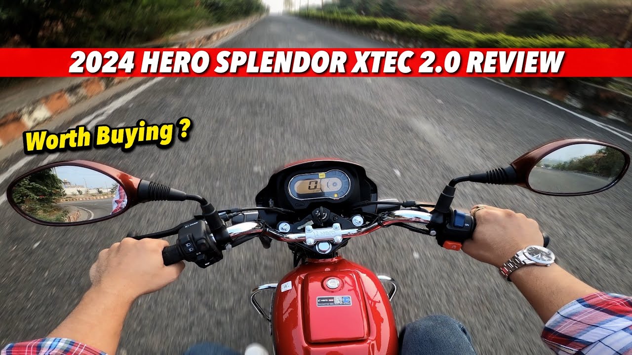 2024 Hero Splendor Xtec 2.0 Detailed Review | SR Motoworld