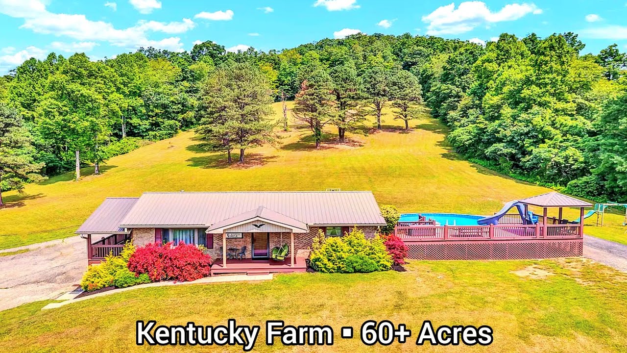 Kentucky Farms For Sale | 60 Acres | Kentucky Land For Sale | Hunting Land | BnB Vacations | 545