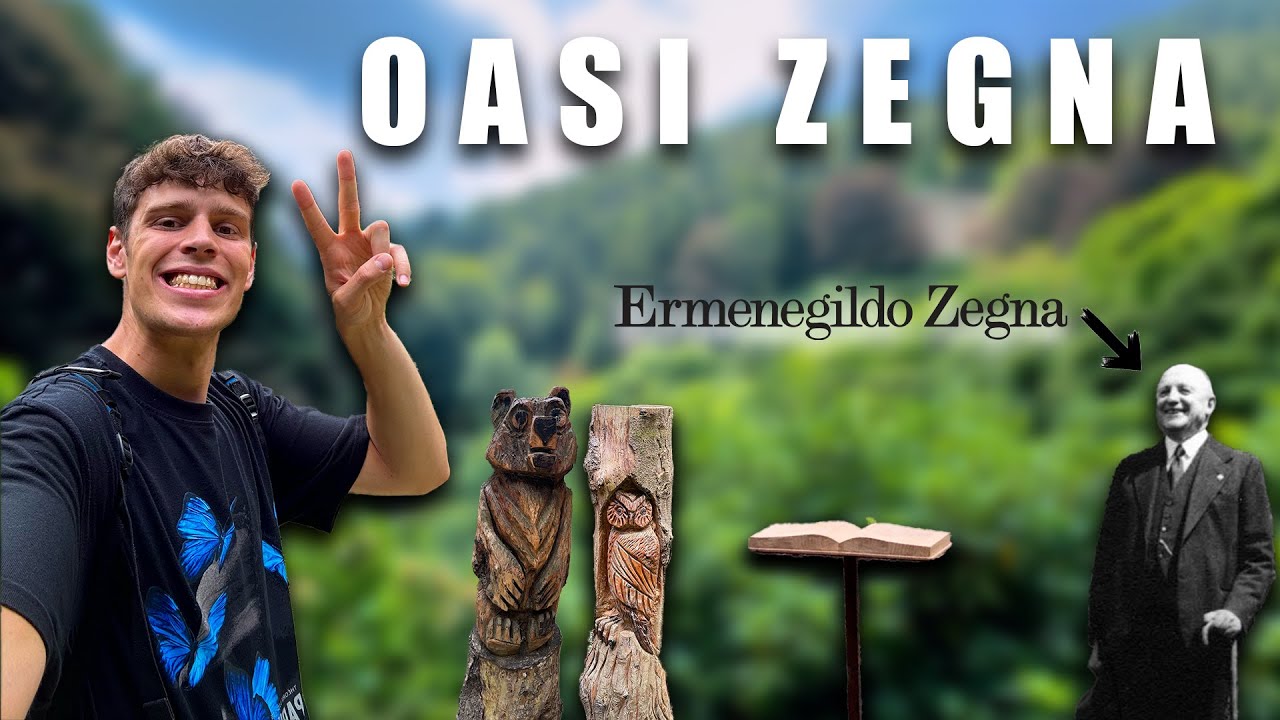 nel BOSCO di ERMENEGILDO ZEGNA - oasi zegna -