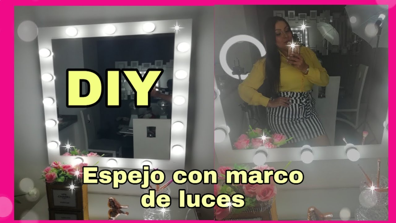 ESPEJO CON MARCO DE LUCES /PARA VANITY