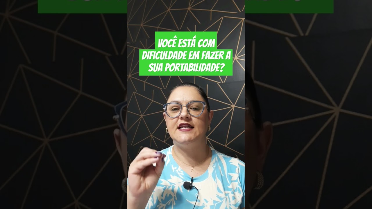 🔴 VOC&Ecirc; EST&Aacute; COM DIFICULDADE EM FAZER A SUA PORTABILIDADE ? - CONSIGNADO INSS | #SHORTS