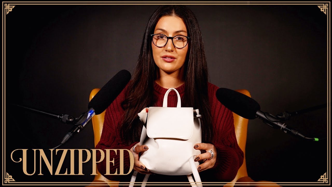 ASMR от Дэни Джекел: «Что в её сумке?» | Unzipped