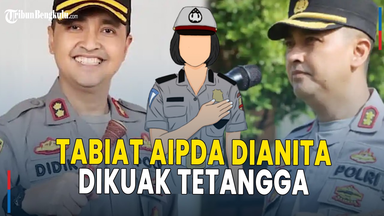 Tabiat Aipda Dianita Polwan yang Dititipi Koper Isi Narkoba Milik Kapolres Bima Kota Dikuak Tetangga
