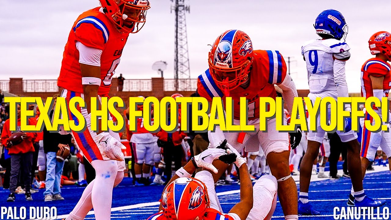 CANUTILLO VS PALO DURO | TEXAS 5A PLAYOFFS | FIRST ROUND