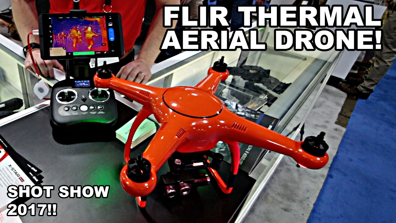 FLIR Thermal Drone! SHOT Show 2017