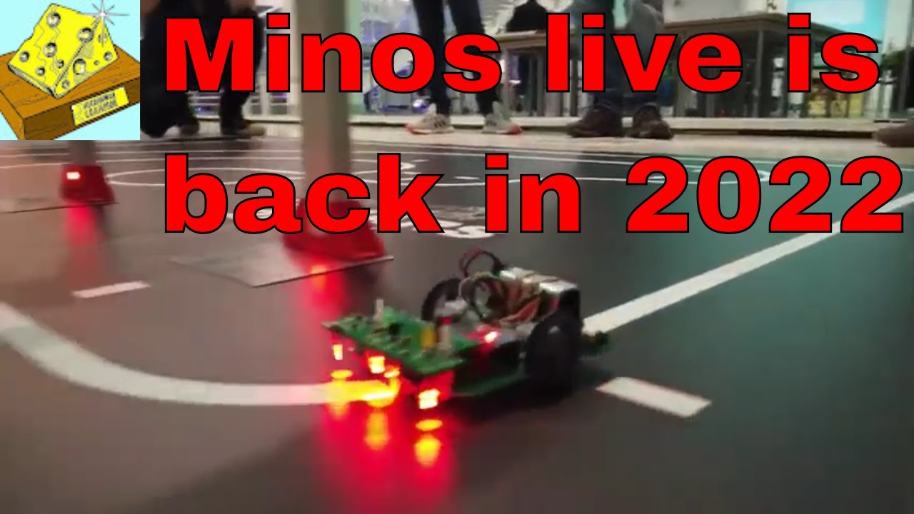 Minos the UK MicroMouse and small robot conference 2022 contest highlights