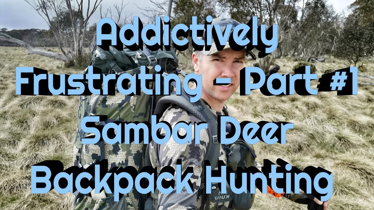 Addictively Frustrating - Part#1 Sambar Deer Solo Backpack Hunting October 2019