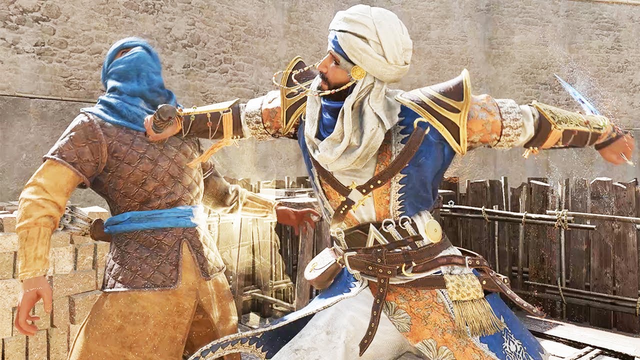 Assassin's Creed Mirage : Agressive Combat & Stealth in East Merchant Outfit at Great Garisson