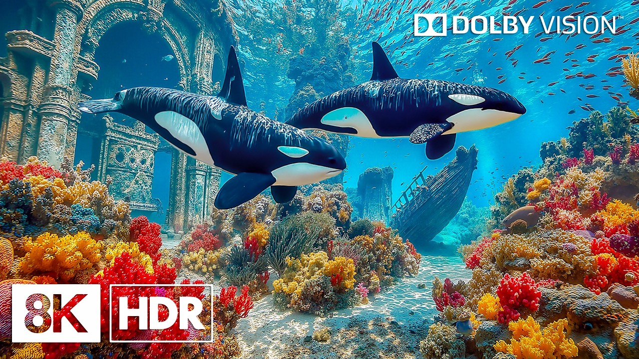 Ultra Real Underwater Cinematics in 8K HDR | Dolby Vision&trade;