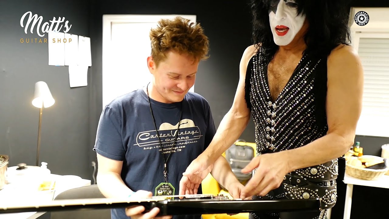 BUYING A GUITAR FROM KISS PAUL STANLEY !!!