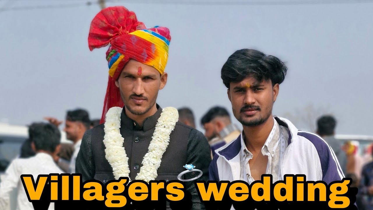 Villagers wedding vlog 🤔