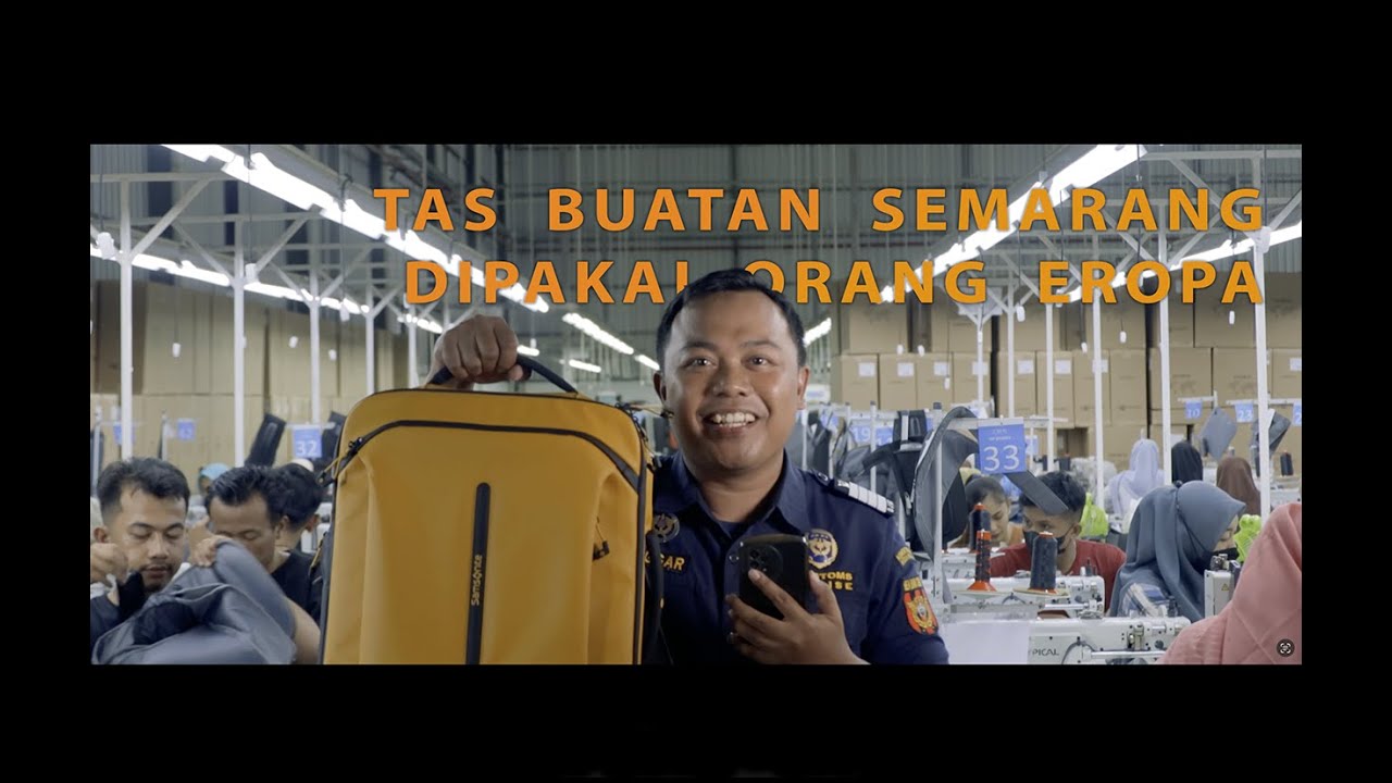 Orang Eropa Pakai Tas Buatan Semarang!