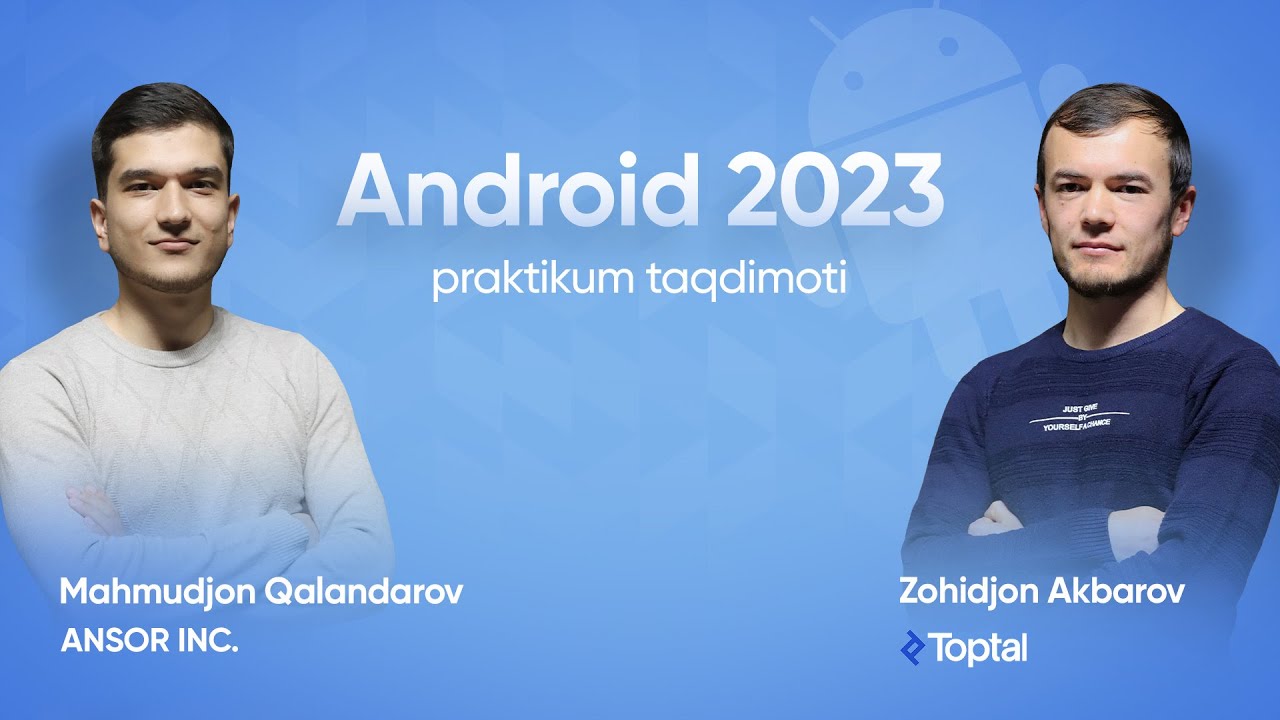 Yangilangan Android 2023 Praktikum kursi
