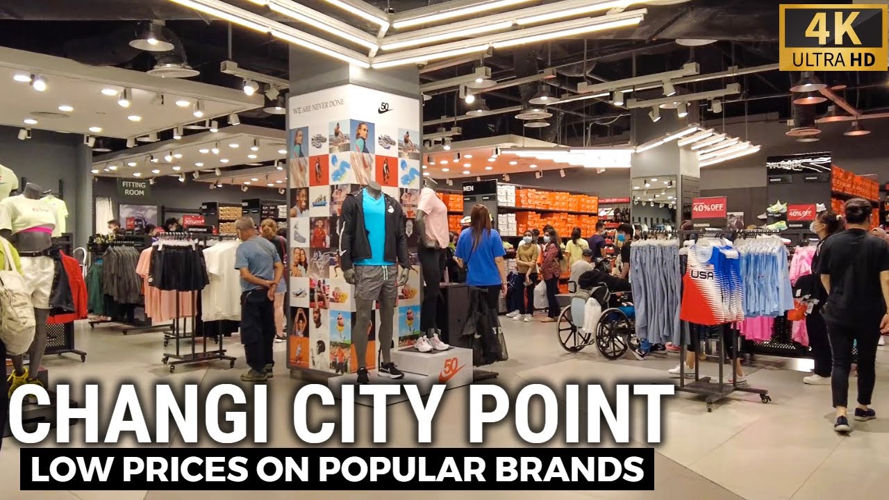 Walking Tour Inside CHANGI CITY POINT [4K] Singapore - June 2022