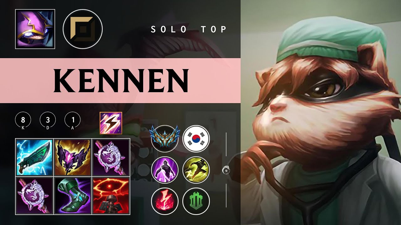 Kennen Top vs Jax - KR Challenger Patch 26.01