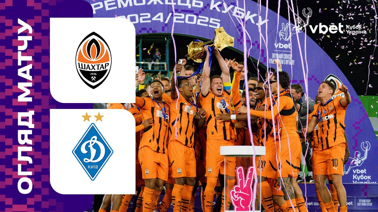 ШАХТАР - ДИНАМО. КУБОК УКРАЇНИ. ФІНАЛ. ОГЛЯД МАТЧУ #шахтар #динамо