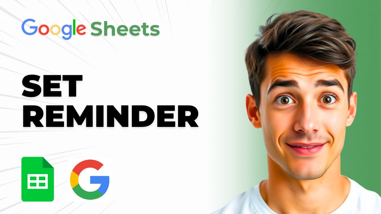 How to Set a Reminder in Google Sheets [In 3 steps]