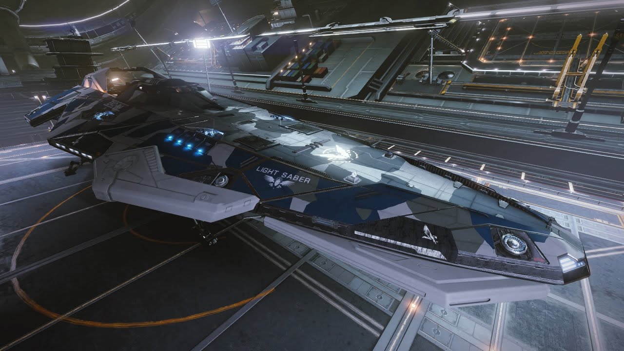 Elite: Dangerous. TOTALLY OP ANACONDA ALL SHOCK CANNONS + 1 HUGE CANNON.