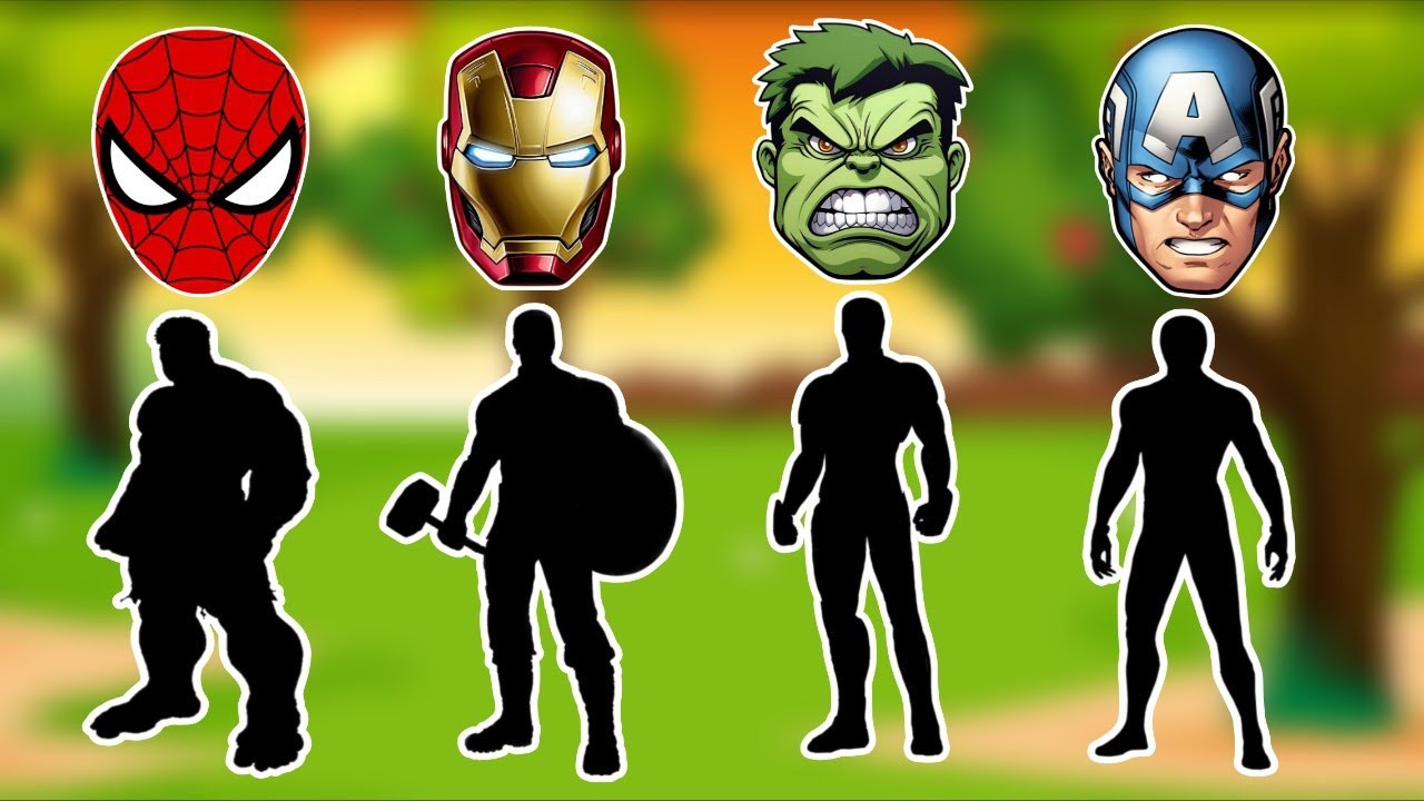 SUPERHERO QUIZ GAME | CAN YOU GUESS ALL 4? 🔥
