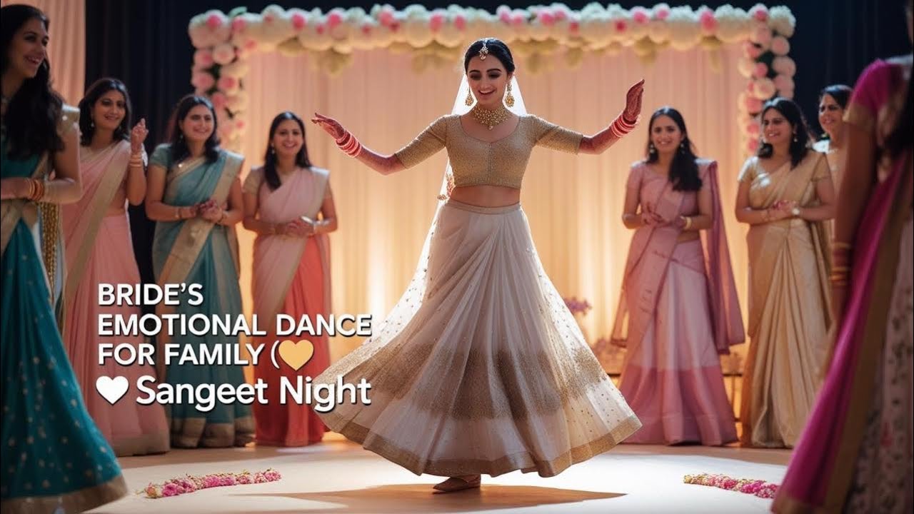 An Emotional Surprise by the Bride for Her Family | Wedding Sangeet | Dance Performance |