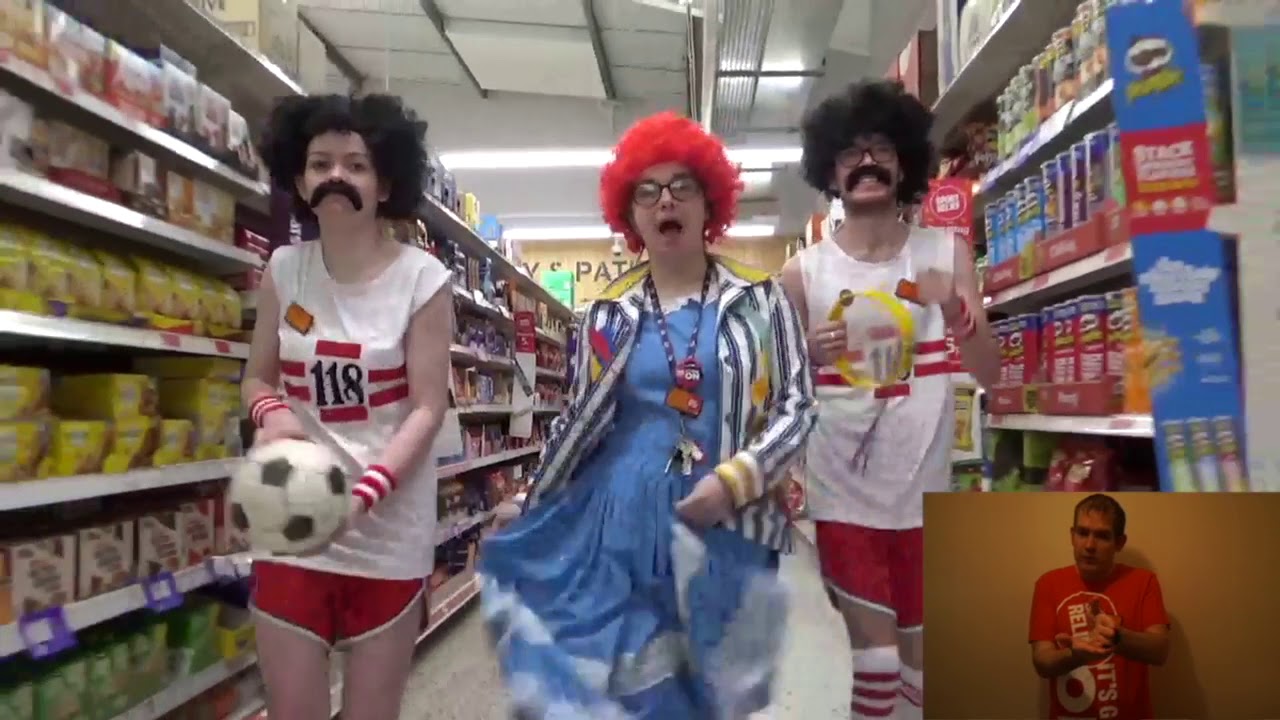 Amarillo Parody by colleagues at Sainsbury's Saltburn for Sport Relief 2020