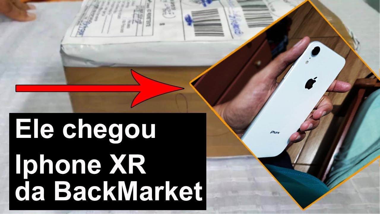 Back Market Iphone - Olha como veio o Iphone XR