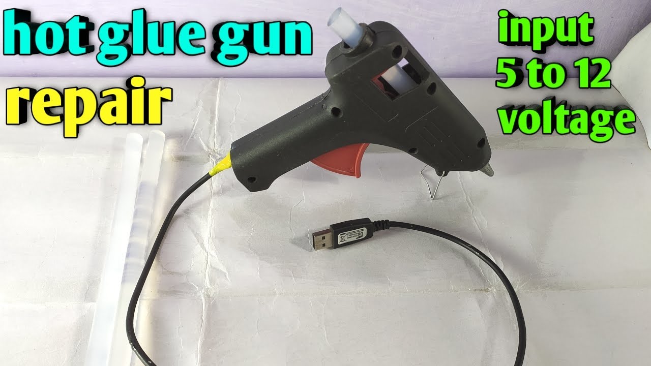 how to repair hot glue gun heating element । hot glue gun repair
