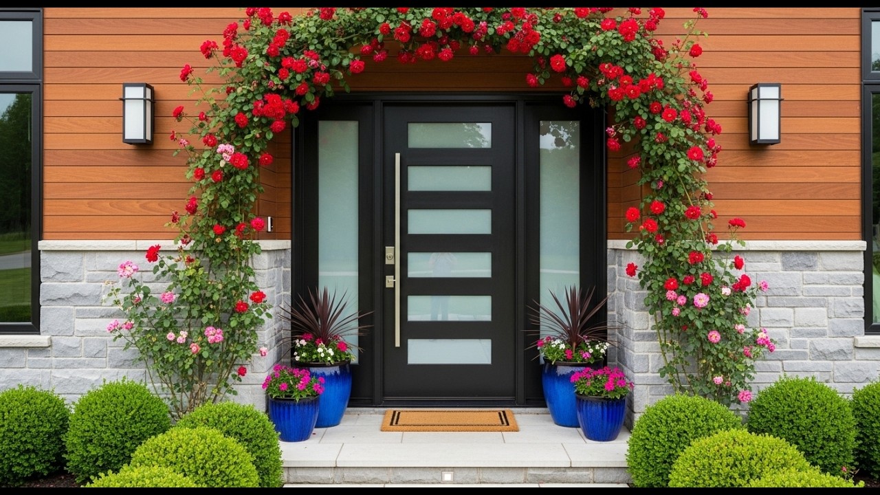 Top 200 Modern House Front Wall Designs 2026 | Latest Outdoor Wall Tiles & Front Door Design Trends