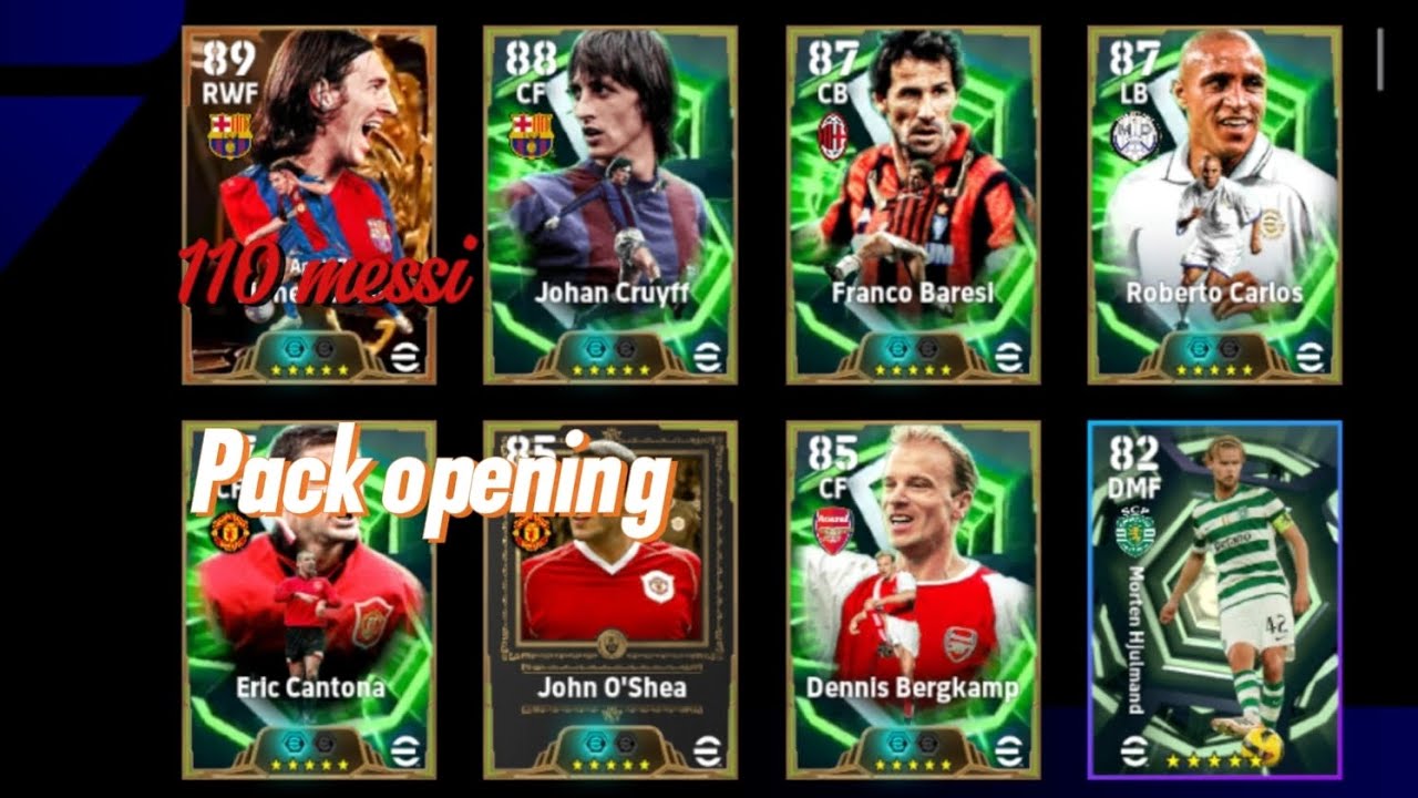 110 Messi Pack Opening 😱 | eFootball Malayalam 