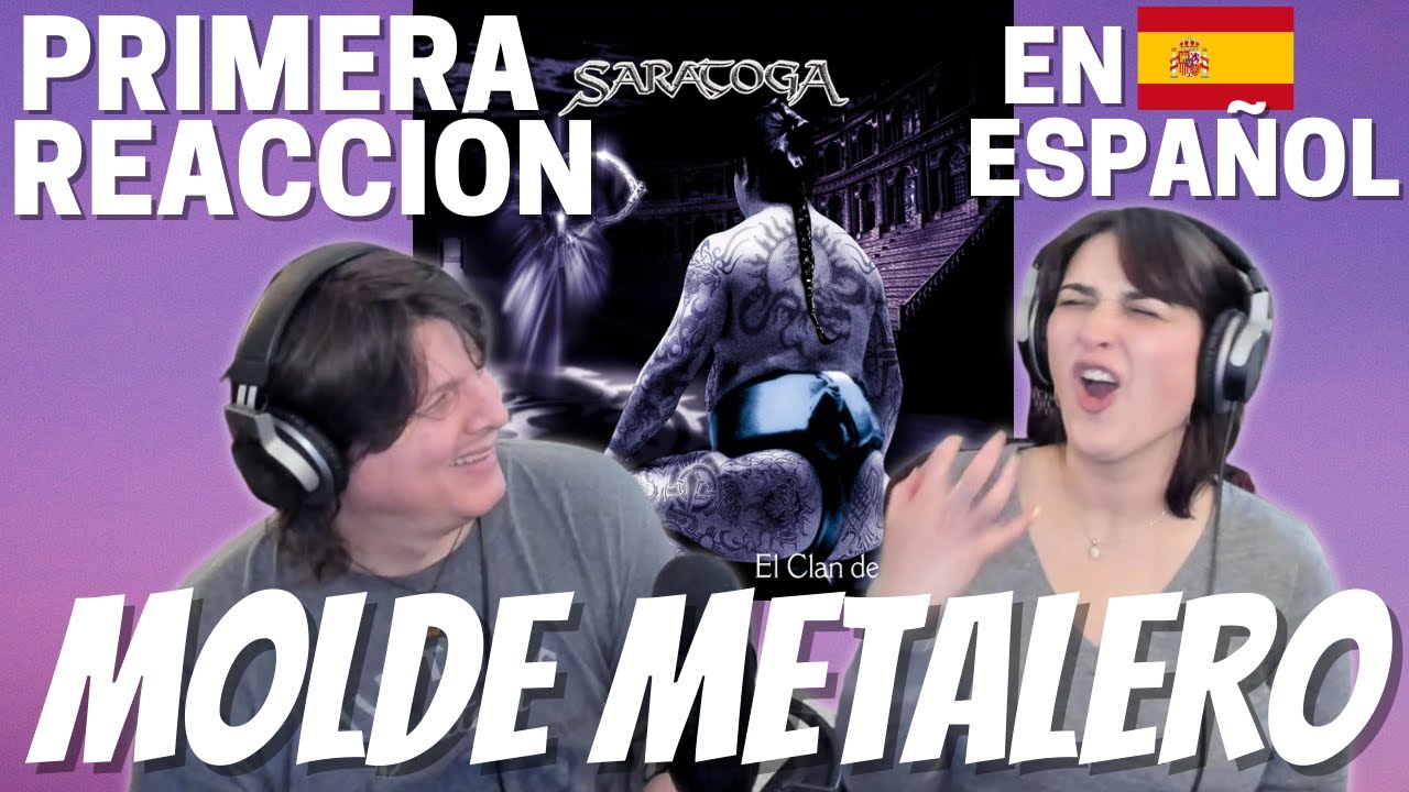 FIRST REACTION to SARATOGA - Maldito Corazón | COUPLE REACTION [In Spanish] - BLOOPERS INCLUDED!