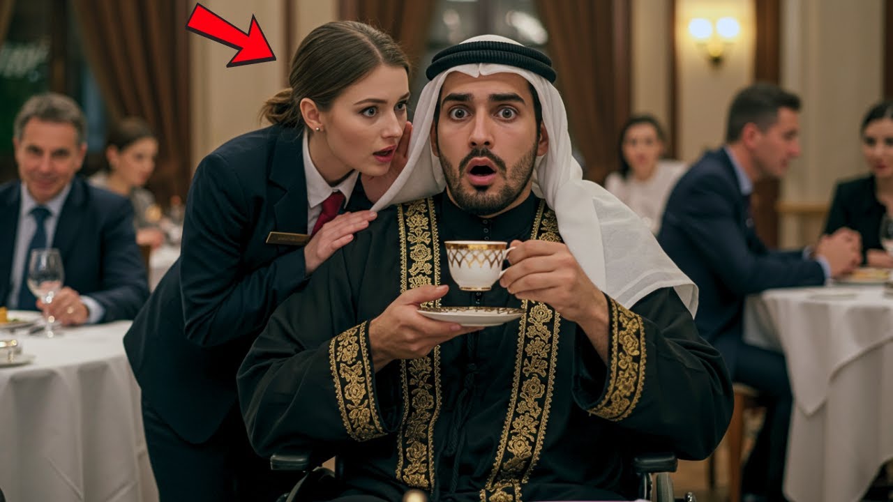 ‘NIE PIJ TEJ HERBATY!’ – POWIEDZIAŁA KELNERKA DO ARABSKIEGO MILIARDERA. TO, CO ODKRYWA, ZMIENIA JEGO
