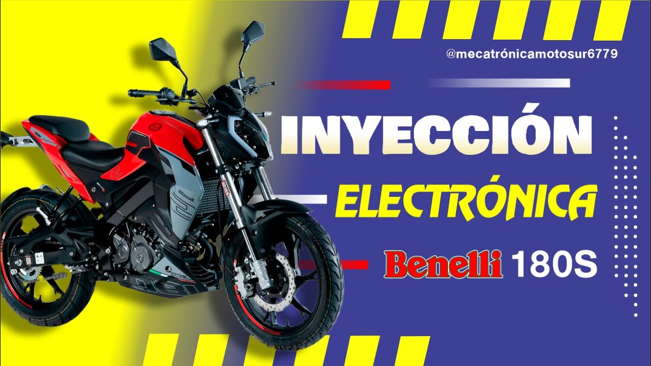 Inyección Electrónica en la moto Benelli 180S, descripción completa.