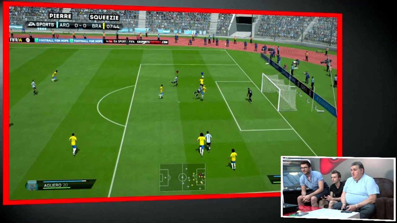 Squeezie VS Pierre Ménès - FIFA 14