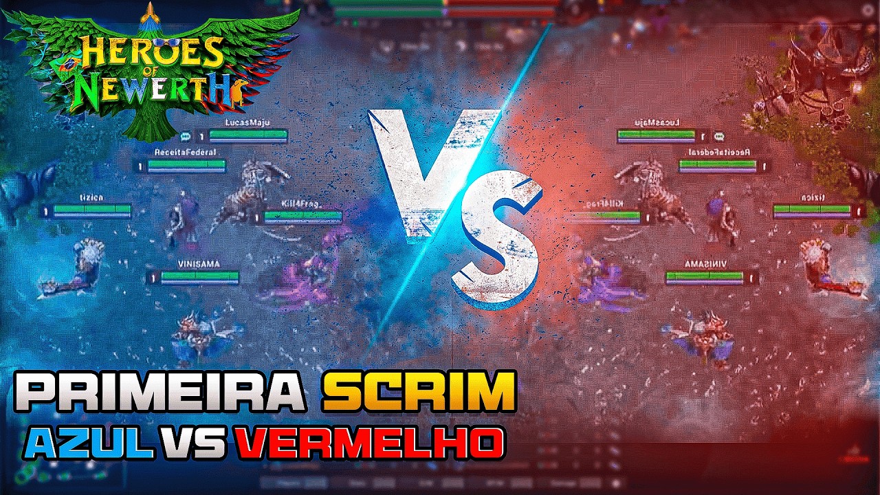A SCRIM DO CAOS! (PRIMEIRA SCRIM DO CANAL)