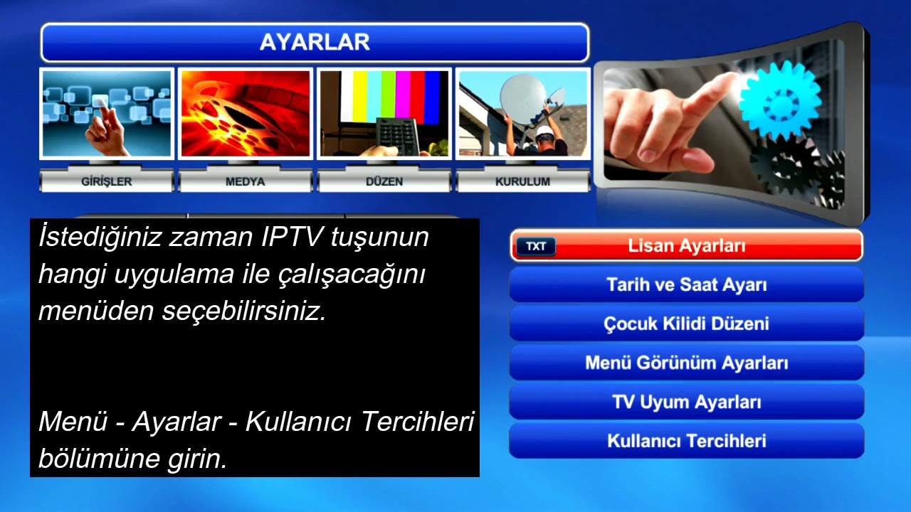 Next 2000 HD IPTV Tuşuna XTREAM Atama