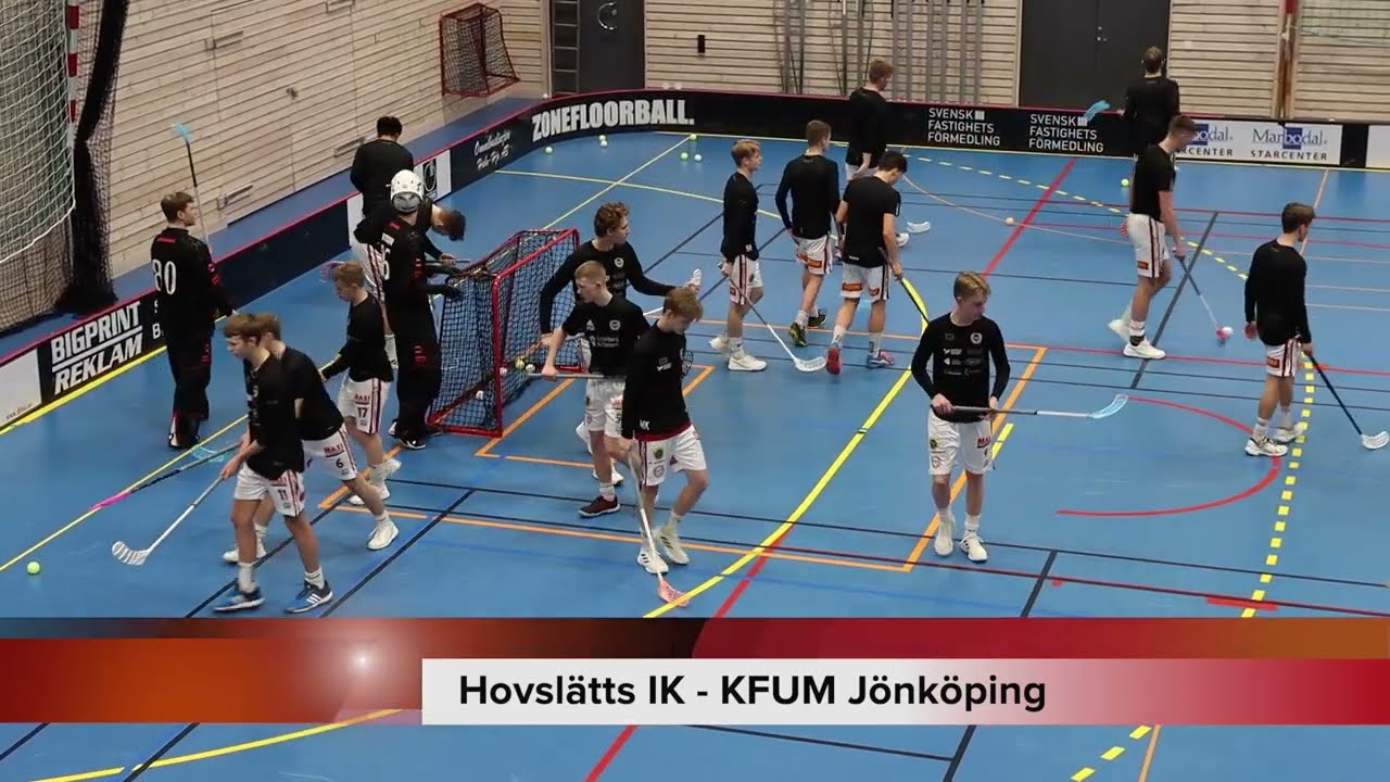 Highlights JAS Hovslätts IK - KFUM Jönköping (Innebandy/Floorball)