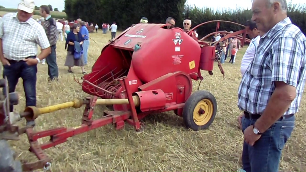 Fête des battage à l'ancienne de plumaugat 2017.