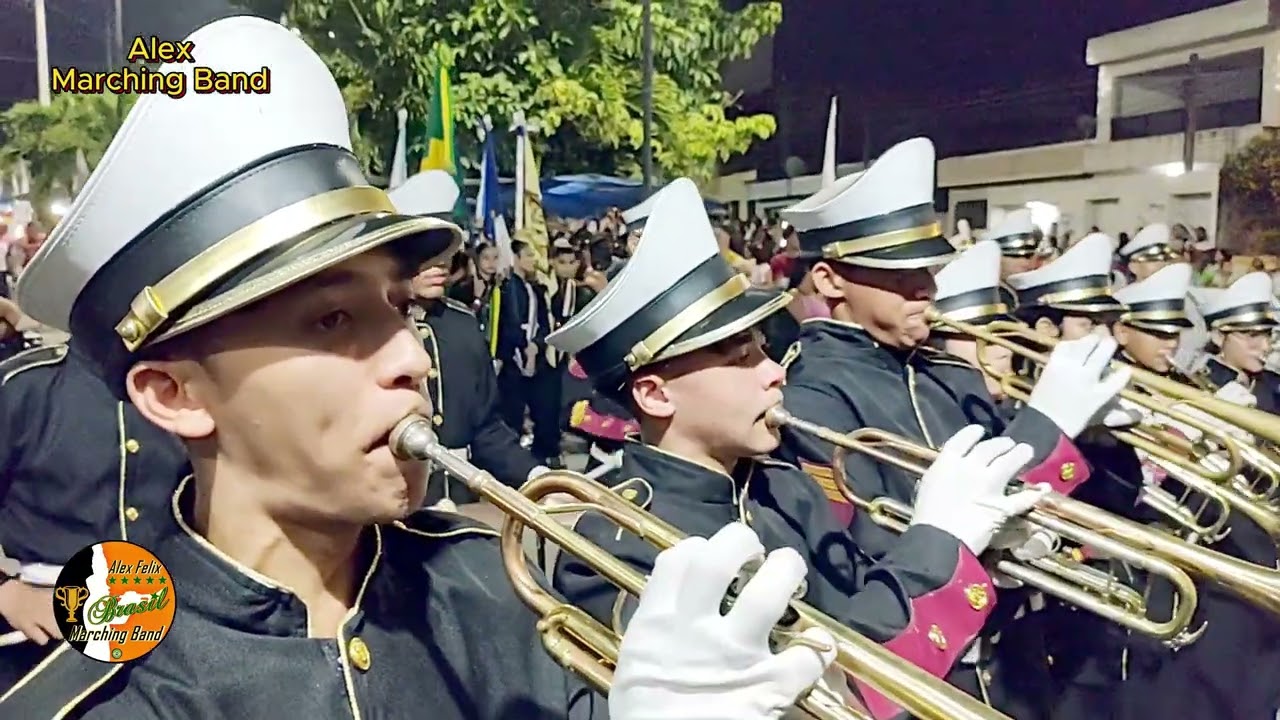 ORQUESTRA DE METAIS PEDRO RIBEIRO 2024 NO FESTIVAL DE BANDAS E FANFARRAS DA VITÓRIA DE SANTO ANTÃO