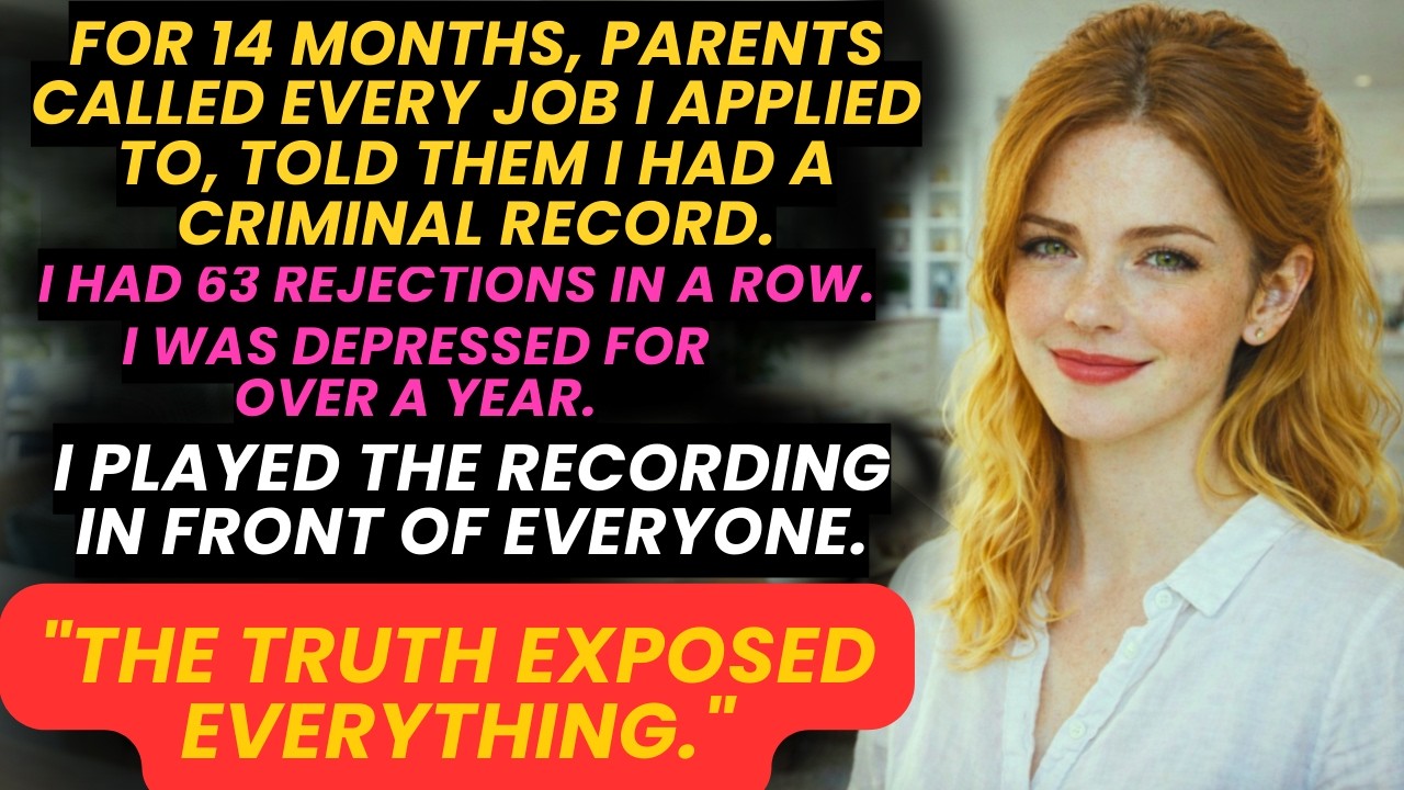 My Parents Secretly Destroyed My Reputation...  I Found Out In The Most Unexpected Way