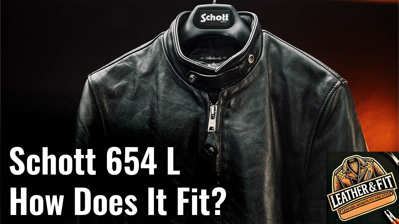 Schott 654 (L) | Leather & Fit