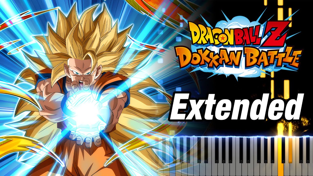 STR SSJ3 Dragon Fist Goku Standby Skill OST Extended Version - DBZ Dokkan Battle - Piano Cover