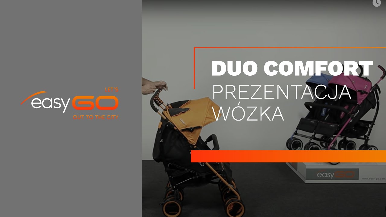 W&oacute;zek dla bliźniąt Easygo Duo Comfort