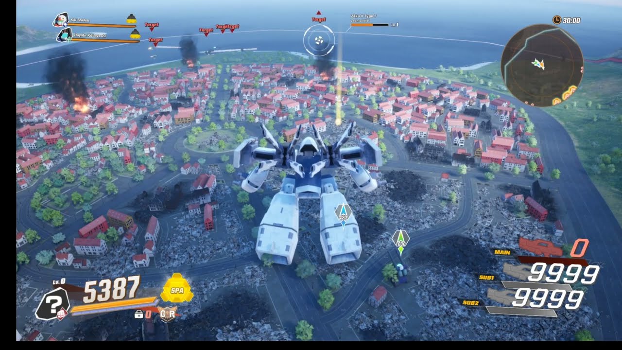 SD Gundam Battle Alliance Playing as Boss Plugin H Mobile Armor