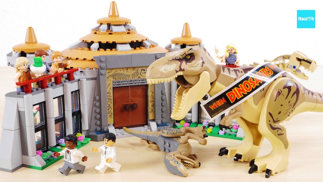 レゴ ジュラシック・ワールド ビジターセンター：T-レックスとラプトルの襲来 76961 ／ LEGO Jurassic World Visitor Center: T. rex & Raptor